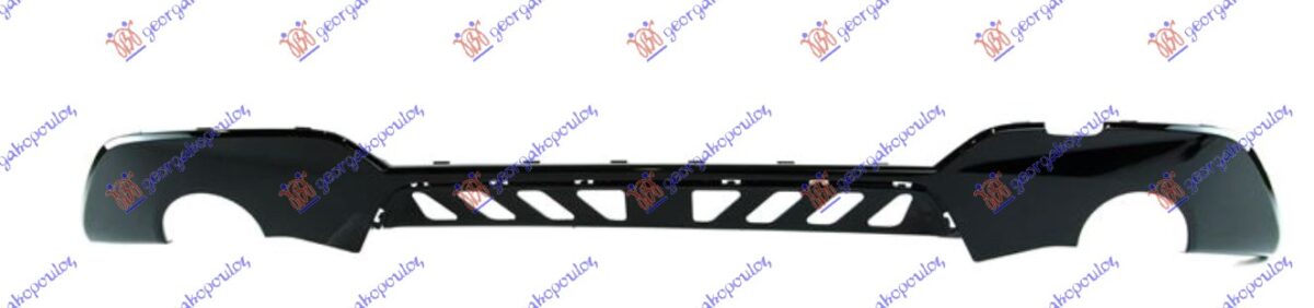 ΣΠΟΙΛΕΡ ΠΡΟΦΥΛΑΚΤΗΡΑ ΠΙΣΩ (M-PERFORMANCE) (ME 2 ΜΟΝΕΣ ΣΤΡΟΓΓΥΛΕΣ ΕΞΑΤΜΙΣΕΙΣ)