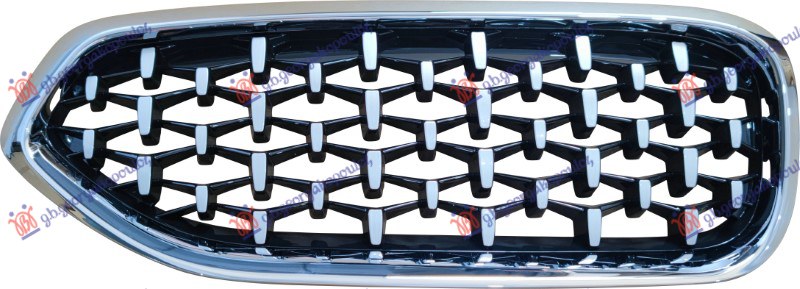 ΚΑΡΔΙΑ ΜΑΣΚΑΣ (ΧΡΩΜΙΟ) (DIΑMOND) ΔΕΞ