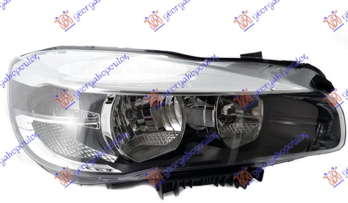 ΦΑΝΟΣ ΕΜΠΡΟΣ ΗΛΕΚΤΡΙΚΟΣ (H7) ΜΕ ΦΩΣ ΗΜΕΡΑΣ LED (Ε) (DEPO) ΔΕΞ