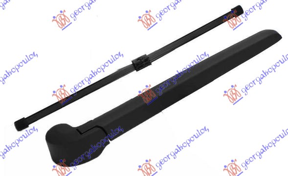 ΥΑΛΟΚΑΘΑΡΙΣΤΗΡΑΣ ΠΙΣΩ ΜΕ ΜΠΡΑΤΣΟ  (F46) 285mm