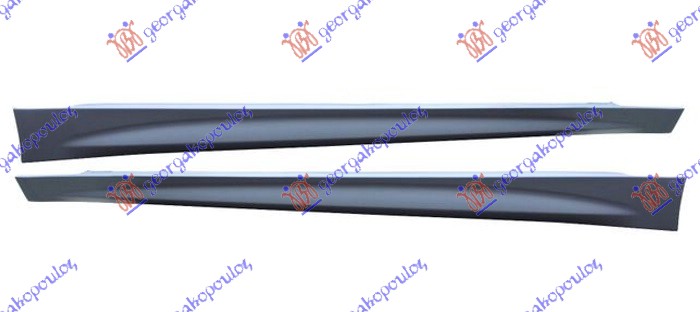 ΜΑΡΣΠΙΕ ΠΛΑΣΤΙΚΟ ΣΕΤ (M-SPORT) (F36 GRAN COUPE)