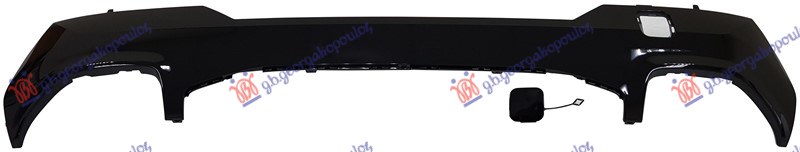 ΣΠΟΙΛΕΡ ΠΡΟΦΥΛΑΚΤΗΡΑ ΠΙΣΩ (M-SPORT) (ΣΚΟΥΡΟ ΓΚΡΙ ΓΥΑΛΙΣΤΕΡΟ) (ΜΕ 2 ΜΟΝΕΣ ΤΕΤΡΑΓΩΝΕΣ ΕΞΑΤΜΙΣΕΙΣ) (Μ440)