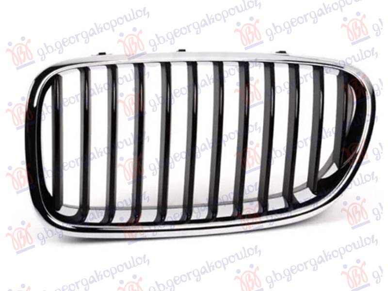 ΚΑΡΔΙΑ ΜΑΣΚΑΣ (ΧΡΩΜΙΟ/ΜΑΥΡΗ) (Μ5) ΔΕΞ