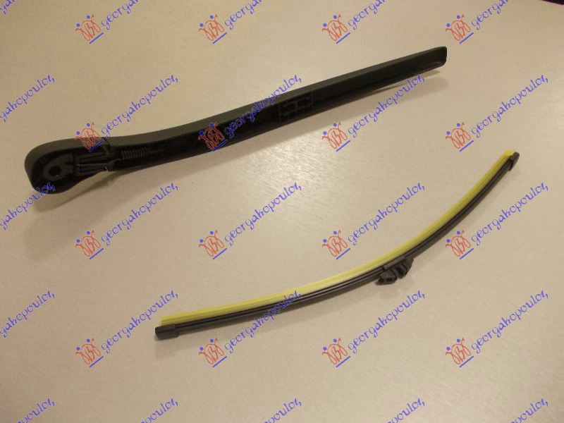 ΥΑΛΟΚΑΘΑΡΙΣΤΗΡΑΣ ΠΙΣΩ ΜΕ ΜΠΡΑΤΣΟ  S.W . 350mm