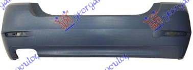 ΠΡΟΦΥΛΑΚΤΗΡΑΣ ΠΙΣΩ ΒΑΦΟΜΕΝΟΣ SEDAN (BASE) (1 (ΜΕ ΤΡΥΠΑ ΓΙΑ ΔΙΠΛΗ ΕΞΑΤΜΙΣΗ)