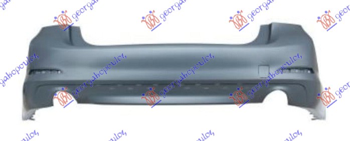 ΠΡΟΦΥΛΑΚΤΗΡΑΣ ΠΙΣΩ ΒΑΦΟΜΕΝΟΣ SEDAN (LUXURY/SPORT LINE) (2 ΜΟΝΕΣ ΣΤΡΟΓΓΥΛΕΣ ΕΞΑΤΜΙΣΕΙΣ)