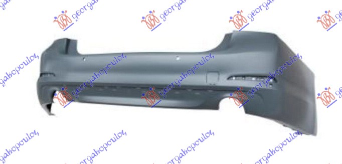 ΠΡΟΦΥΛΑΚΤΗΡΑΣ ΠΙΣΩ ΒΑΦΟΜΕΝΟΣ SEDAN (LUXURY/SPORT LINE) (2 ΜΟΝΕΣ ΣΤΡΟΓΓΥΛΕΣ ΕΞΑΤΜΙΣΕΙΣ) (ΜΕ 6 PDC)