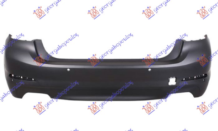 ΠΡΟΦΥΛΑΚΤΗΡΑΣ ΠΙΣΩ ΒΑΦΟΜΕΝΟΣ SEDAN (BASE LINE) (2 ΜΟΝΕΣ ΤΕΤΡΑΓΩΝΕΣ ΕΞΑΤΜΙΣΕΙΣ) (ΜΕ 6 PDC)