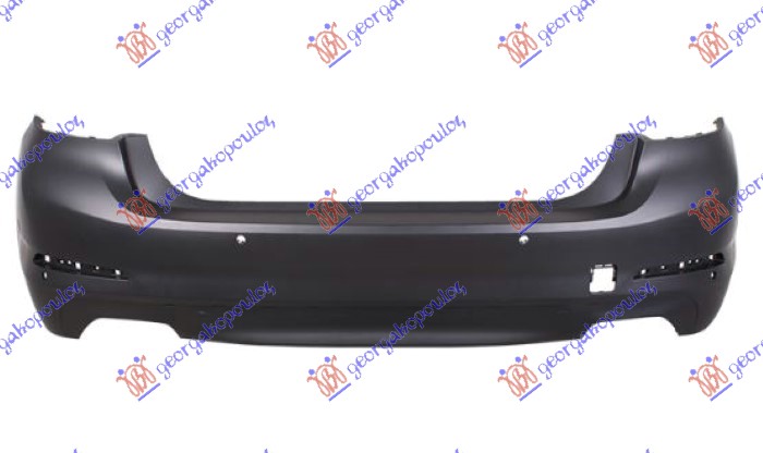 ΠΡΟΦΥΛΑΚΤΗΡΑΣ ΠΙΣΩ ΒΑΦΟΜΕΝΟΣ SEDAN (LUXURY/SPORT LINE) (2 ΜΟΝΕΣ TEΤΡΑΓΩΝΕΣ ΕΞΑΤΜΙΣΕΙΣ) (ΜΕ 4 PDC)