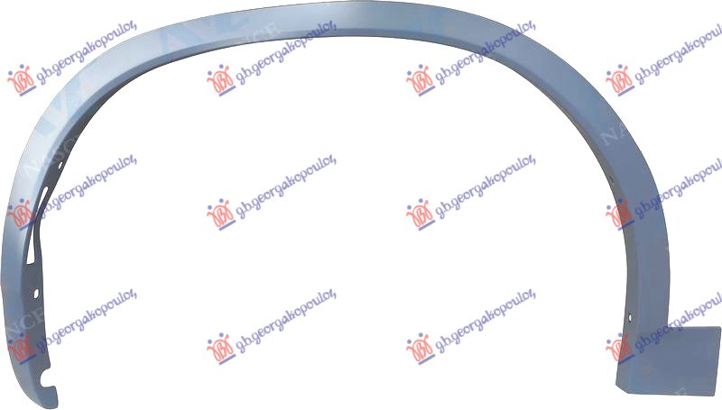 ΚΟΥΡΜΠΑ ΦΤΕΡΟΥ ΕΜΠΡΟΣ ΠΛΑΣΤΙΚΗ (M-SPORT) ΑΡ