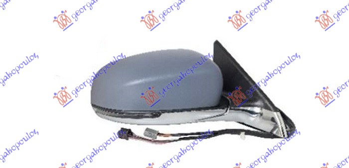 ΚΑΘΡΕΦΤΗΣ ΗΛΕΚΤΡΙΚΟΣ ΘΕΡΜΑΙΝΟΜΕΝΟΣ ΒΑΦΟΜΕΝΟΣ (ΜΕ ΦΛΑΣ & ΦΩΣ ΑΣΦΑΛΕΙΑΣ) ΧΡΩΜΙΟ ΒΑΣΗ (ASPHERICAL GLASS) ΔΕΞ