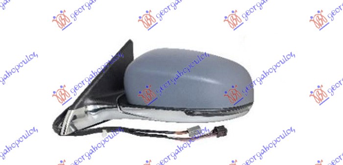 ΚΑΘΡΕΦΤΗΣ ΗΛΕΚΤΡΙΚΟΣ ΘΕΡΜΑΙΝΟΜΕΝΟΣ ΒΑΦΟΜΕΝΟΣ (ΜΕ ΦΛΑΣ & ΦΩΣ ΑΣΦΑΛΕΙΑΣ) ΧΡΩΜΙΟ ΒΑΣΗ (ASPHERICAL GLASS) ΑΡ