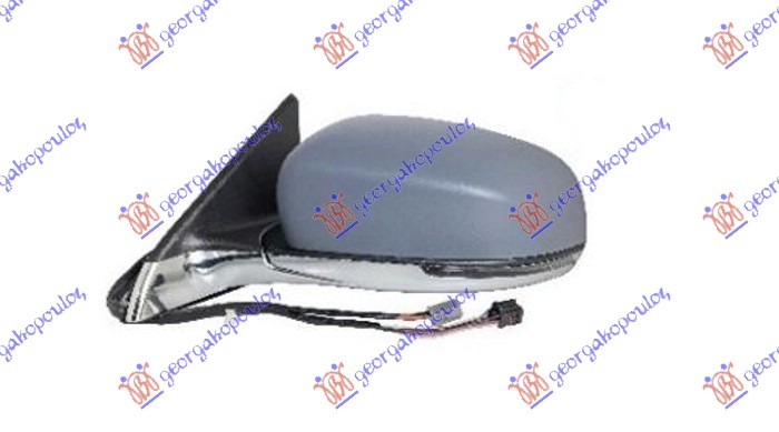 ΚΑΘΡΕΦΤΗΣ ΗΛΕΚΤΡΙΚΟΣ ΘΕΡΜΑΙΝΟΜΕΝΟΣ ΒΑΦΟΜΕΝΟΣ (ΜΕ ΦΛΑΣ & ΦΩΣ ΑΣΦΑΛΕΙΑΣ & BLIS) ΧΡΩΜΙΟ ΒΑΣΗ (ASPHERICAL GLASS) ΑΡ