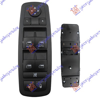 ΔΙΑΚΟΠΤΗΣ ΠΑΡΑΘΥΡΟΥ/ΚΑΘΡΕΦΤΩΝ ΕΜΠΡΟΣ ΚΕΝΤΡΙΚΟ ΚΛΕΙΔΩΜΑ (Τετραπλος) (11pin) ΑΡ