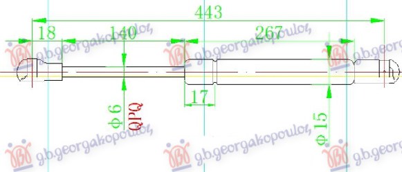 ΑΜΟΡΤΙΣΕΡ ΠΙΣΩ ΠΑΡΜΠΡΙΖ (442L-160N)