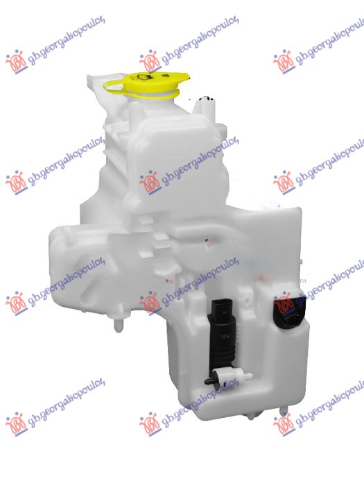 ΔΟΧΕΙΟ ΝΕΡΟΥ ΥΑΛΟΚΑΘΑΡΙΣΤΗΡΩΝ ME ΠΙΣΩ ΥΑΛΟΚΑΘΑΡΙΣΤΗΡΑ ΜΕ ΤΑΠΑ & ΜΟΤΕΡ & ΑΙΣΘΗΤΗΡΑ