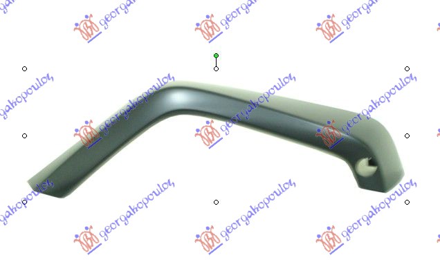 ΚΟΥΡΜΠΑ ΦΤΕΡΟΥ ΕΜΠΡΟΣ ΠΛΑΣΤΙΚΗ ΒΑΦΟΜΕΝΗ ΔΕΞ