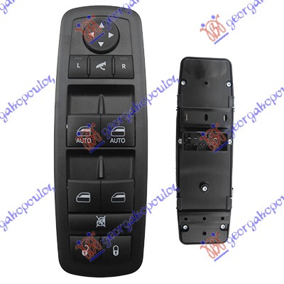 ΔΙΑΚΟΠΤΗΣ ΠΑΡΑΘΥΡΟΥ/ΚΑΘΡΕΦΤΩΝ ΕΜΠΡΟΣ ΚΕΝΤΡΙΚΟ ΚΛΕΙΔΩΜΑ (Τετραπλος) (11pin) (ΚΑΘΡΕΦΤΩΝ ΑΝΑΔ) ΑΡ