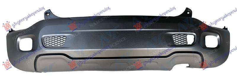 ΠΡΟΦΥΛΑΚΤΗΡΑΣ ΠΙΣΩ (ΜΕ ΕΝΣΩΜΑΤΩΜΕΝΟ ΣΠΟΙΛΕΡ) (ΜΕ ΣΗΜΑΔΙΑ ΚΟΠΗΣ ΓΙΑ PDC)