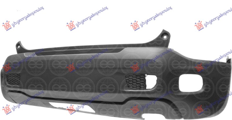 ΠΡΟΦΥΛΑΚΤΗΡΑΣ ΠΙΣΩ (ΜΕ ΕΝΣΩΜΑΤΩΜΕΝΟ ΣΠΟΙΛΕΡ) (ΜΕ 4 PDC) (ΜΕ ΤΡΥΠΑ ΓΙΑ ΚΟΤΣΑΔΟΡΟ) (Α ΠΟΙΟΤΗΤΑ)