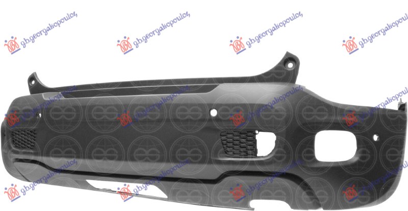 ΠΡΟΦΥΛΑΚΤΗΡΑΣ ΠΙΣΩ (ΜΕ ΕΝΣΩΜΑΤΩΜΕΝΟ ΣΠΟΙΛΕΡ) (ΜΕ 4 PDC) (ΜΕ ΤΡΥΠΑ ΓΙΑ ΚΟΤΣΑΔΟΡΟ) (Α ΠΟΙΟΤΗΤΑ)