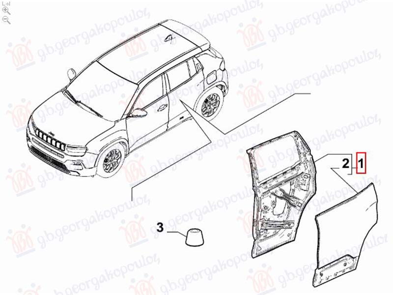 ΠΟΡΤΑ ΠΙΣΩ (Γ) ΔΕΞ