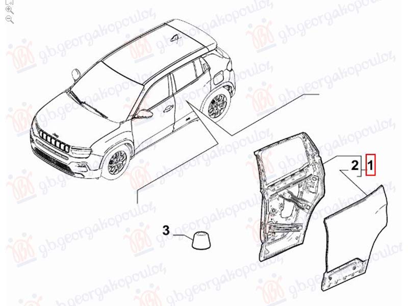 ΠΟΡΤΑ ΠΙΣΩ (Γ) ΑΡ