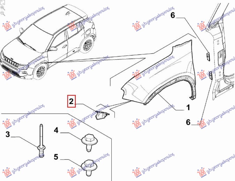 ΒΑΣΗ ΦΤΕΡΟΥ ΕΜΠΡΟΣ (Γ) ΔΕΞ