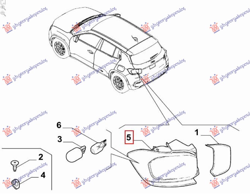 ΦΑΝΟΣ ΠΙΣΩ (Γ) ΔΕΞ