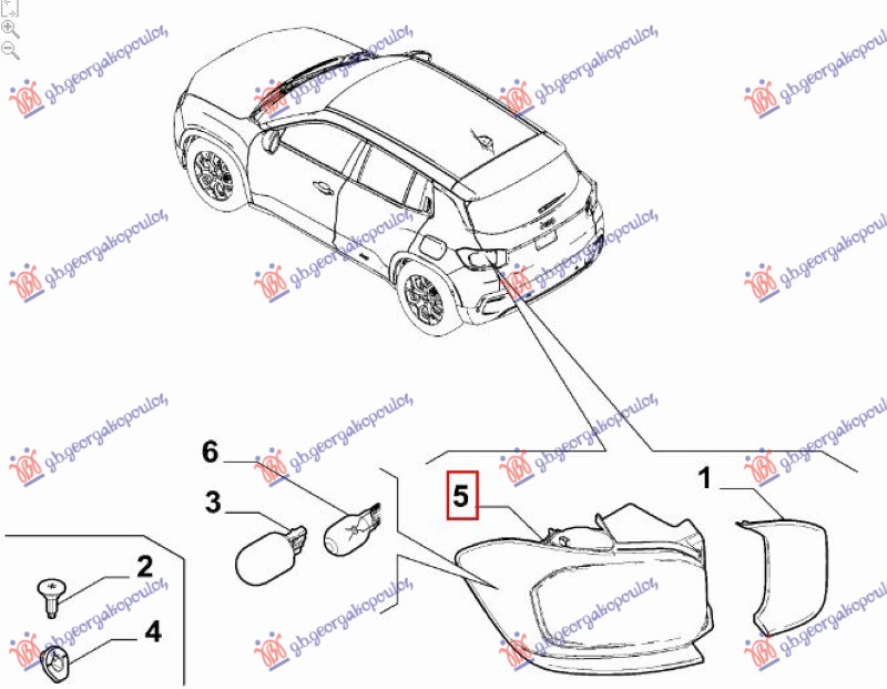 ΦΑΝΟΣ ΠΙΣΩ (Γ) ΑΡ