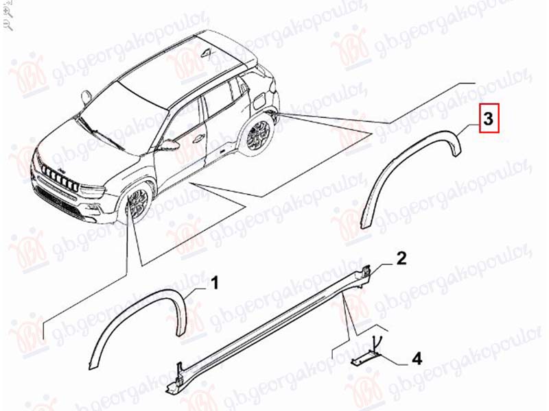 ΚΟΥΡΜΠΑ ΦΤΕΡΟΥ ΠΙΣΩ ΠΛΑΣΤΙΚΗ (Γ) ΔΕΞ