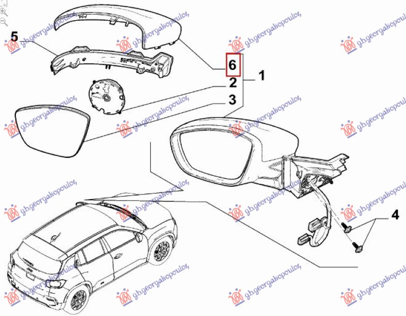 ΚΑΠΑΚΙ ΚΑΘΡΕΦΤΗ (Γ) ΔΕΞ