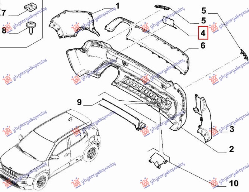 ΚΑΛΥΜΜΑ ΓΑΝΤΖΟΥ ΠΙΣΩ (Γ)
