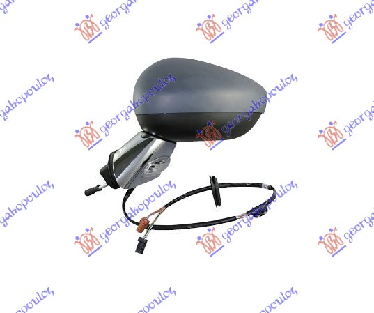 ΚΑΘΡΕΦΤΗΣ ΗΛΕΚΤΡΙΚΟΣ ΒΑΦΟΜΕΝΟΣ (ΜΕ ΦΛΑΣ) (ΧΡΩΜΙΟ ΒΑΣΗ & ΚΑΠΑΚΙ) (CONVEX GLASS) ΑΡ