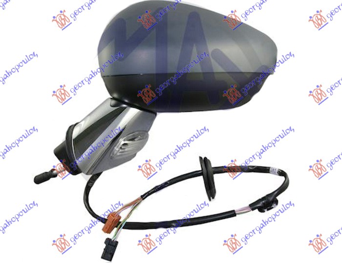 ΚΑΘΡΕΦΤΗΣ ΗΛΕΚΤΡΙΚΟΣ ΘΕΡΜΑΙΝΟΜΕΝΟΣ ΗΛΕΚΤΡΙΚΑ ΑΝΑΚΛΙΝΟΜΕΝΟΣ ΒΑΦΟΜΕΝΟΣ (ΜΕ ΦΛΑΣ) (ΧΡΩΜΙΟ ΒΑΣΗ) (CONVEX GLASS) ΑΡ