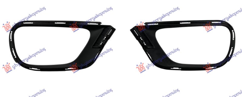 ΠΛΑΙΣΙΟ ΦΑΝΟΥ ΕΜΠΡΟΣ ΜΑΥΡΟ (ΣΕΤ) 2020-