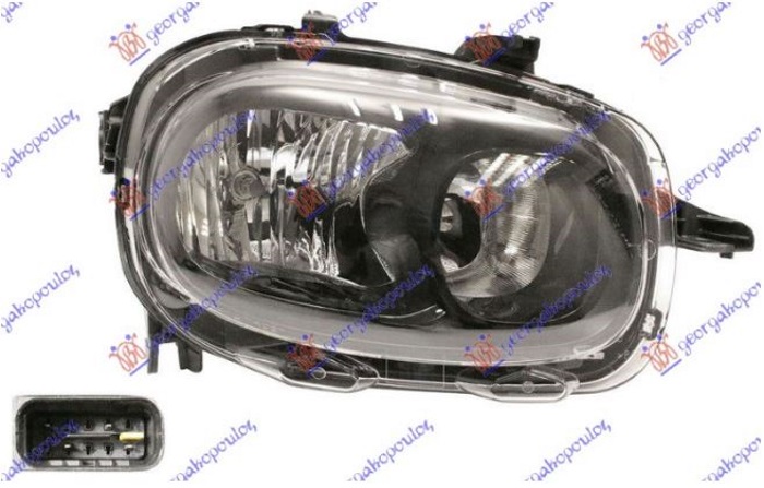 ΦΑΝΟΣ ΕΜΠΡΟΣ ΗΛΕΚΤΡΙΚΟΣ (Ε) (TYC) -2020 ΔΕΞ