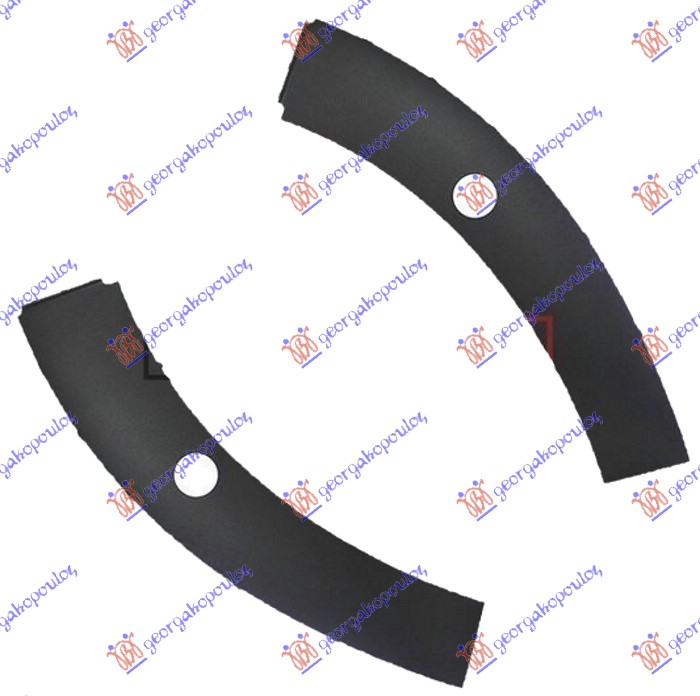 ΚΟΥΡΜΠΑ ΠΡΟΦΥΛΑΚΤΗΡΑ ΕΜΠΡΟΣ ΠΛΑΣΤΙΚΗ  (ΣΕΤ 2 ΤΕΜΑΧΙΑ) (ΜΕ ΤΡΥΠΕΣ ΓΙΑ PDC)