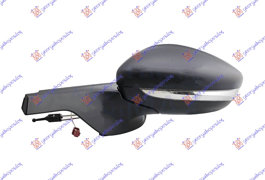 ΚΑΘΡΕΦΤΗΣ ΜΗΧΑΝΙΚΟΣ (ΜΕ ΦΛΑΣ) (2pin) -2018 (CONVEX GLASS) ΑΡ