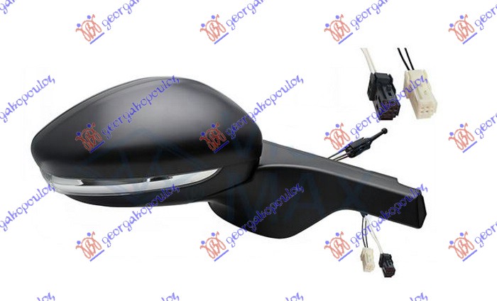 ΚΑΘΡΕΦΤΗΣ ΜΗΧΑΝΙΚΟΣ (ΜΕ ΦΛΑΣ & ΑΙΣΘΗΤΗΡΑ) (6pin+2pin) 2018- (Α ΠΟΙΟΤΗΤΑ) (CONVEX GLASS) ΔΕΞ