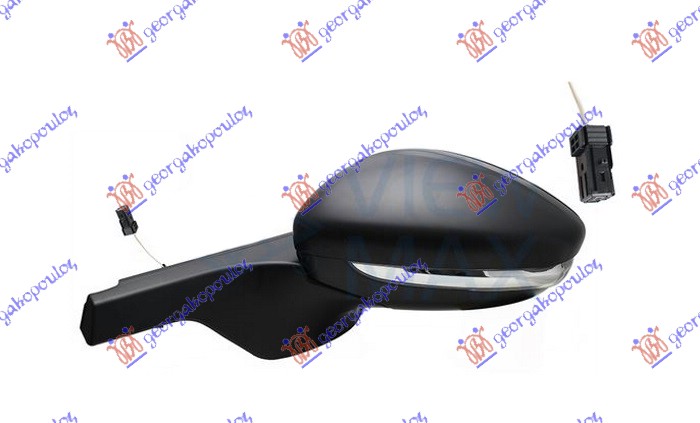 ΚΑΘΡΕΦΤΗΣ ΜΗΧΑΝΙΚΟΣ (ΜΕ ΦΛΑΣ) (2pin) 2018- (CONVEX GLASS) ΑΡ