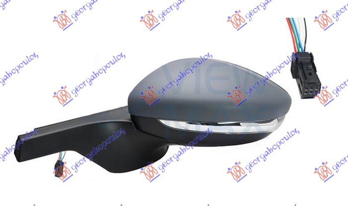 ΚΑΘΡΕΦΤΗΣ ΗΛΕΚΤΡΙΚΟΣ ΘΕΡΜΑΙΝΟΜΕΝΟΣ ΒΑΦΟΜΕΝΟΣ (ΜΕ ΦΛΑΣ) (6PIN) 2018- (CONVEX GLASS) ΑΡ