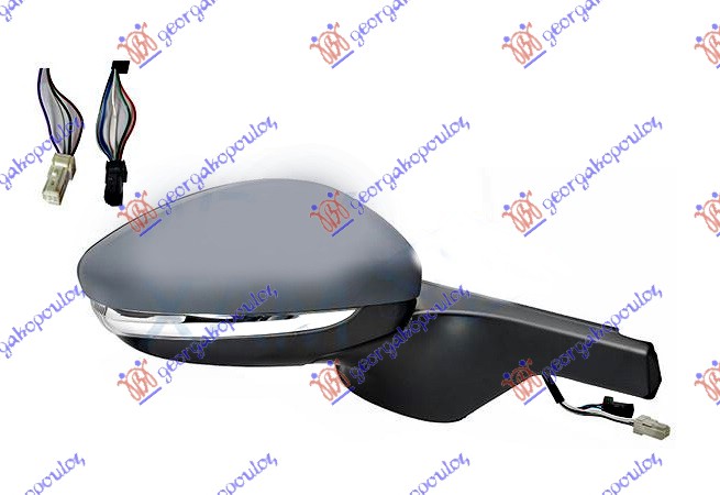 ΚΑΘΡΕΦΤΗΣ ΗΛΕΚΤΡΙΚΟΣ ΘΕΡΜΑΙΝΟΜΕΝΟΣ ΒΑΦΟΜΕΝΟΣ (ΜΕ ΦΛΑΣ & BLIS) (4PIN+5 PIN) -2018 (CONVEX) ΑΡ