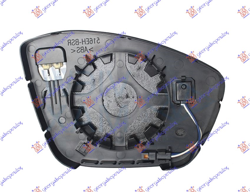 ΚΡΥΣΤΑΛΛΟ ΚΑΘΡΕΦΤΗ ΘΕΡΜΑΙΝΟΜΕΝΟ ΜΕ BLIS (CONVEX GLASS) ΑΡ