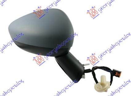 ΚΑΘΡΕΦΤΗΣ ΗΛΕΚΤΡΙΚΟΣ ΘΕΡΜΑΙΝΟΜΕΝΟΣ ΗΛΕΚΤΡΙΚΑ ΑΝΑΚΛΙΝΟΜΕΝΟΣ ΒΑΦΟΜΕΝΟΣ (ΜΕ ΦΛΑΣ & ΑΙΣΘΗΤΗΡΑ) (CONVEX GLASS) ΔΕΞ