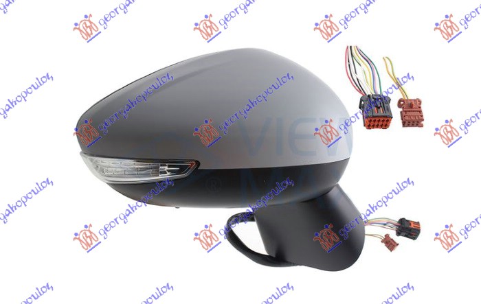 ΚΑΘΡΕΦΤΗΣ ΗΛΕΚΤ. ΘΕΡΜΑΙΝ. ΗΛΕΚΤ. ΑΝΑΚΛ. ΒΑΦΟΜ. (ΜΕ ΦΛΑΣ & ΦΩΣ ΑΣΦΑΛΕΙΑΣ & ΑΙΣΘΗΤΗΡΑ) 12 PIN (Α ΠΟΙΟΤΗΤΑ) (CONVEX GLASS) ΔΕΞ