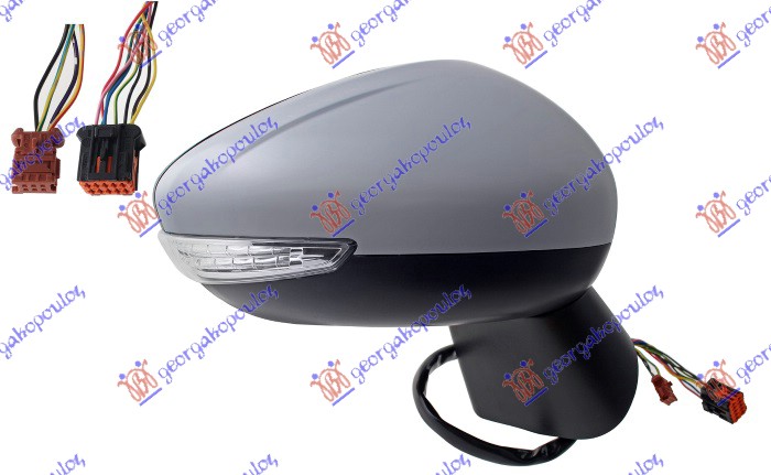 ΚΑΘΡΕΦΤΗΣ ΗΛΕΚΤ. ΘΕΡΜΑΙΝ. ΗΛΕΚΤ. ΑΝΑΚΛ. ΒΑΦΟΜ. (ΜΕ ΦΛΑΣ & ΦΩΣ ΑΣΦΑΛΕΙΑΣ & ΑΙΣΘΗΤΗΡΑ & BLIS) 14 PIN (Α ΠΟΙΟΤ) (CONVEX GLASS) ΔΕΞ