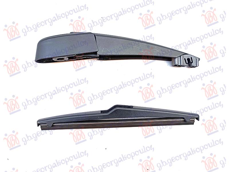 ΥΑΛΟΚΑΘΑΡΙΣΤΗΡΑΣ ΠΙΣΩ ΜΕ ΜΠΡΑΤΣΟ 210mm