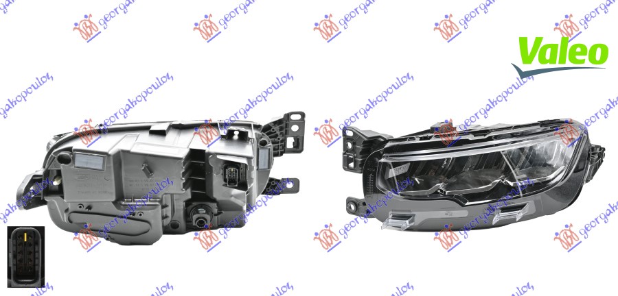 ΦΑΝΟΣ ΕΜΠΡΟΣ ECO LED (VALEO) ΑΡ