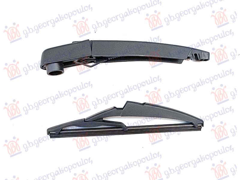 ΥΑΛΟΚΑΘΑΡΙΣΤΗΡΑΣ ΠΙΣΩ ΜΕ ΜΠΡΑΤΣΟ 200mm